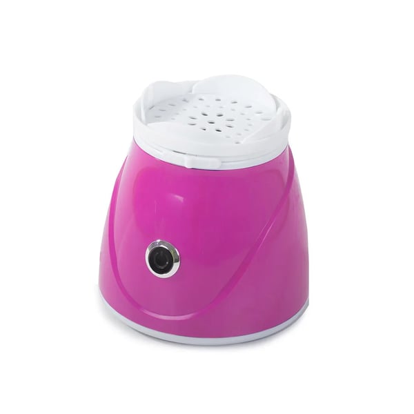 Ansigtsteam sauna – bærbar ansigtss dampmaskine og inhalator med to silikone masker, hurtig opvarmning og 55 ml tank.