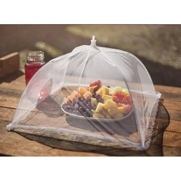 Insektsnät för Mat och Frukt – 40cm Skydd för Grill och Picknick
