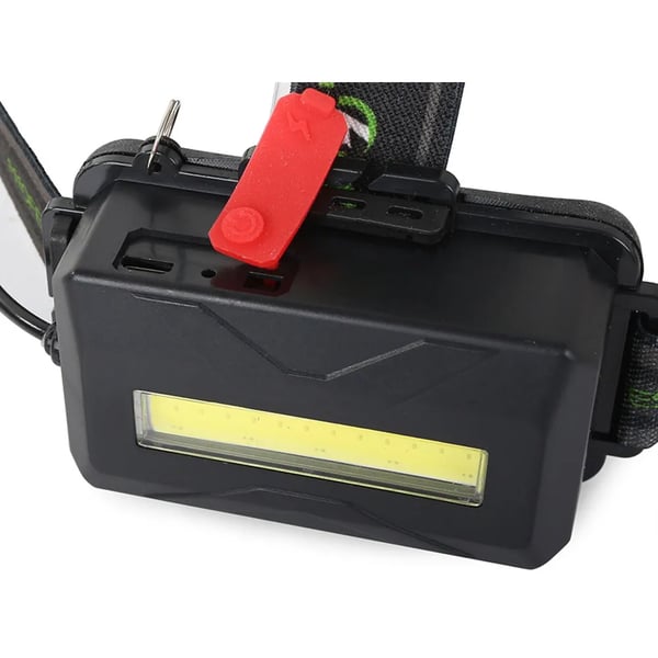 T63 LED Hodelykt med Zoom Oppladbar 400 m