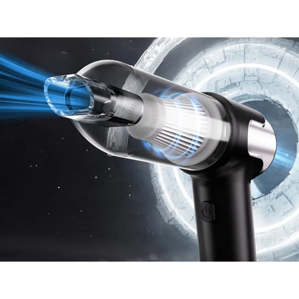 Langaton 120W Turbo Auto-Imuri Suuttimilla ja Puhallustoiminnolla