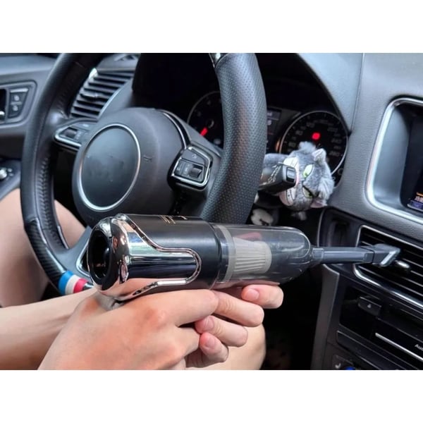 Langaton 120W Turbo Auto-Imuri Suuttimilla ja Puhallustoiminnolla