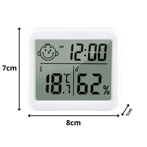 Trådløs Digital Værstasjon med Termometer, Hygrometer og Kalender