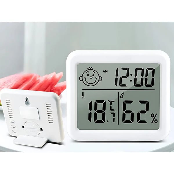 Trådløs Digital Værstasjon med Termometer, Hygrometer og Kalender