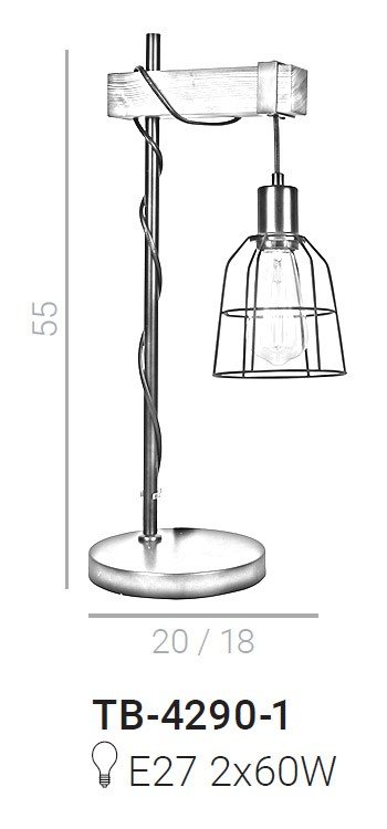 Ponte TB-4290-1 Italux bordslampa