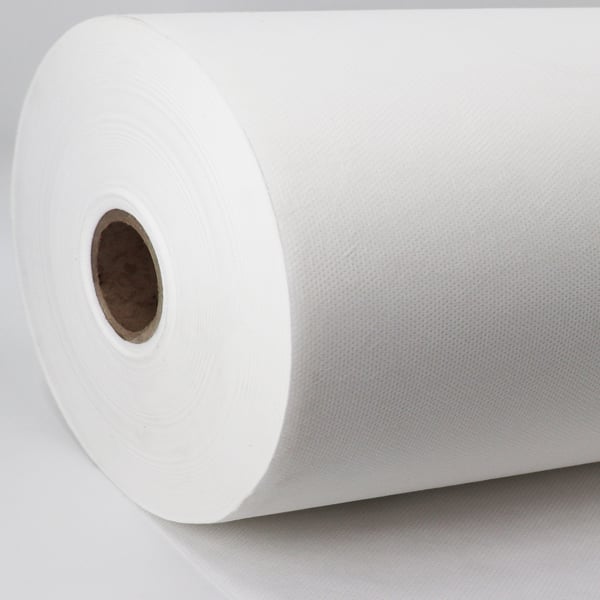 65 m² Trädgårdsfleece Ogräsbekämpningstyg Ogräsduk Mulchtyg 150 g/m² vit 1 m bred