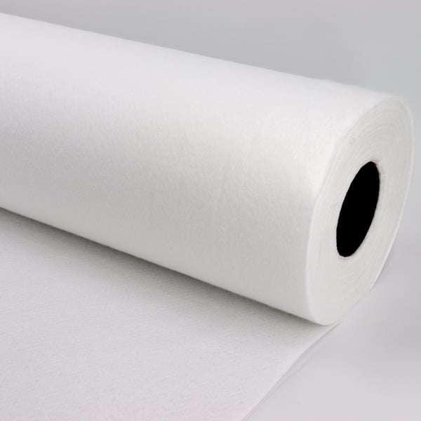200 m² Trädgårdsfleece Ogräsbekämpningstyg Dräneringsfleece 150 g 2 m bred