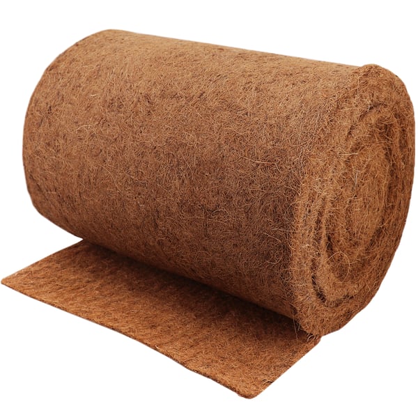 5 m kokosfibermatta Vinterskydd Lutningsmatta Kokosfibermatta 800 g/m² 0,75 m bred