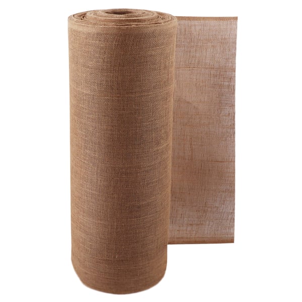40 m x 1 m jutestof 215 g/m² jutemåtter Havejute Jutestof Jutebånd