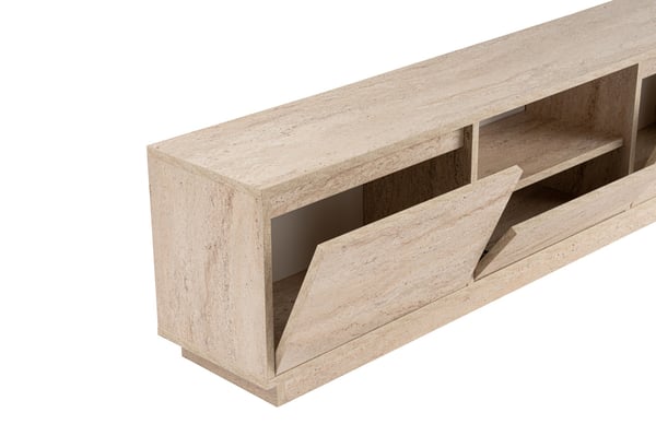 Lastulevy, Vanguard Travertiini, 160x42x29.5 cm
