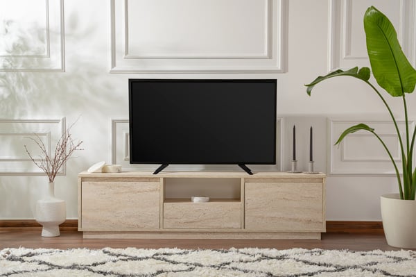 Lastulevy, Vanguard Travertiini, 160x42x29.5 cm