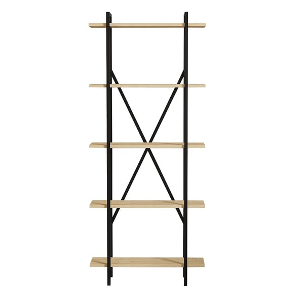 Kirjahylly, Kinder, 72x170 cm, ruskea