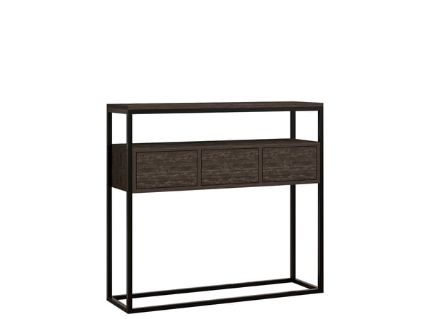 Konsolbord, Guarda, 100x90x29 cm, antracit