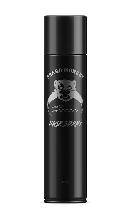 Beard Monkey Hairspray Strong Hold 300ml - Hårspray