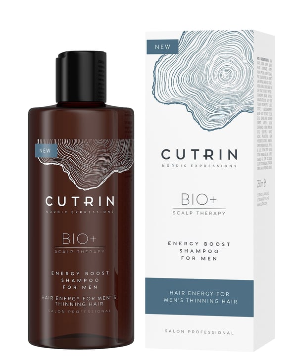 Cutrin BIO+ Energy Boost Shampoo (män) 250ml - Schampo