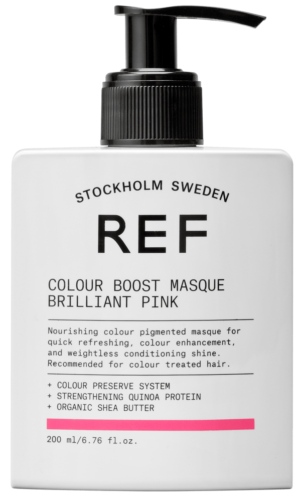 REF Colour Boost Mask Brilliant Pink 200ml - Temporär Hårfärg