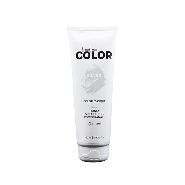 Treat My Color Color Masque Silver 250ml - Hårinpackning
