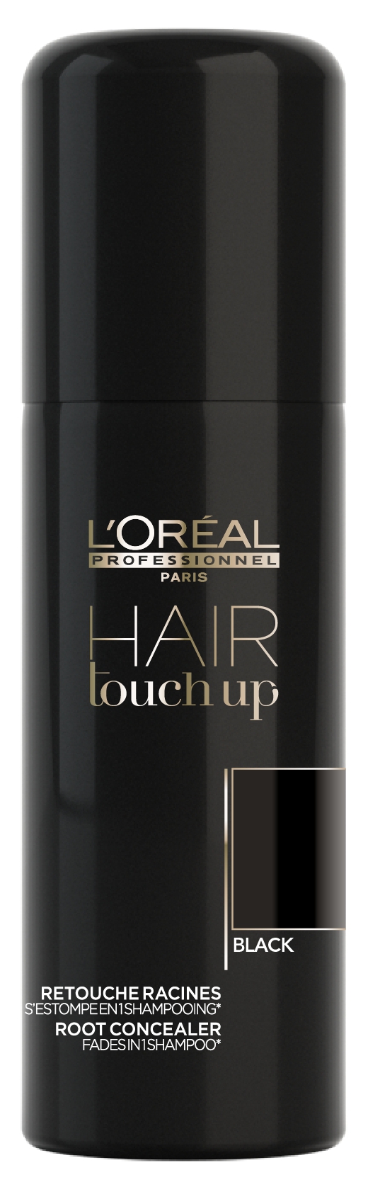 L'Oréal Professionnel Hair Touch Up - Black 75ml - Temporär Hårfärg