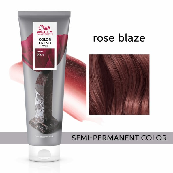 Wella Professionals Color Fresh Mask Rose 150ml - Färginpackning Wella Professionals Color Fresh Mask Rose 150ml - Färginpackning
