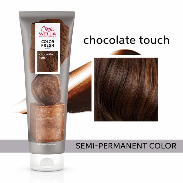 Wella Professionals Color Fresh Mask Chocolate 150ml - Färginpackning