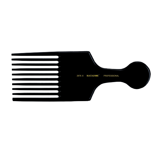 Matador 2676/6 Afro Comb - Hårkam