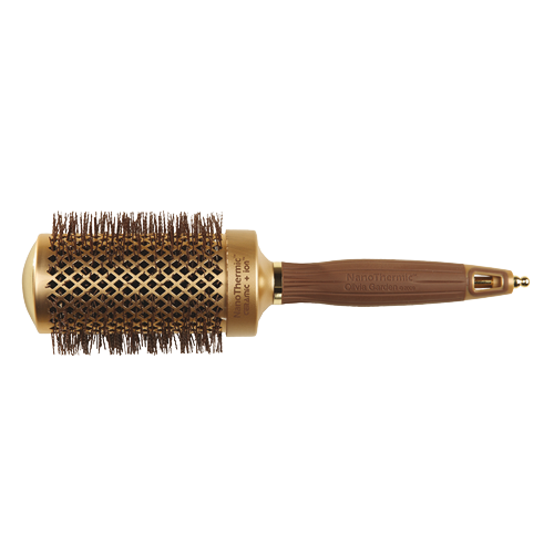 Olivia Garden Expert Blowout Shine - Wavy Bristles G&B 55mm - Hårborste