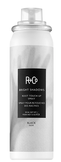 R+Co Bright Shadows Root Touch-Up Spray Black 59ml