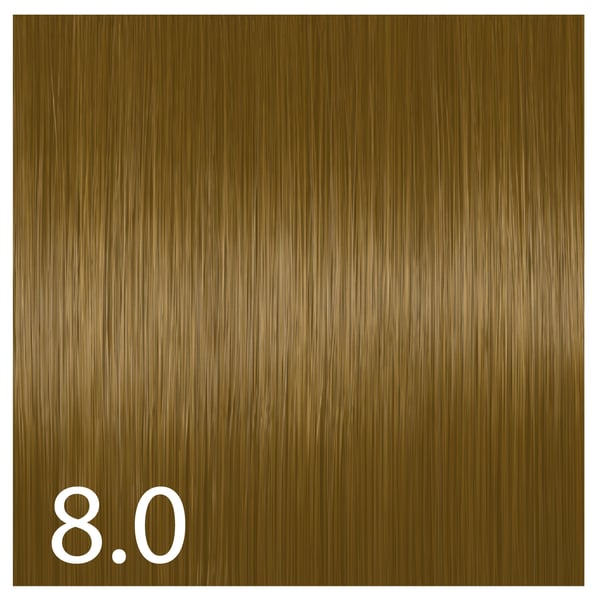 Cutrin AURORA Permanent Colors 8.0 Light Blond 60ml - Hårfärg