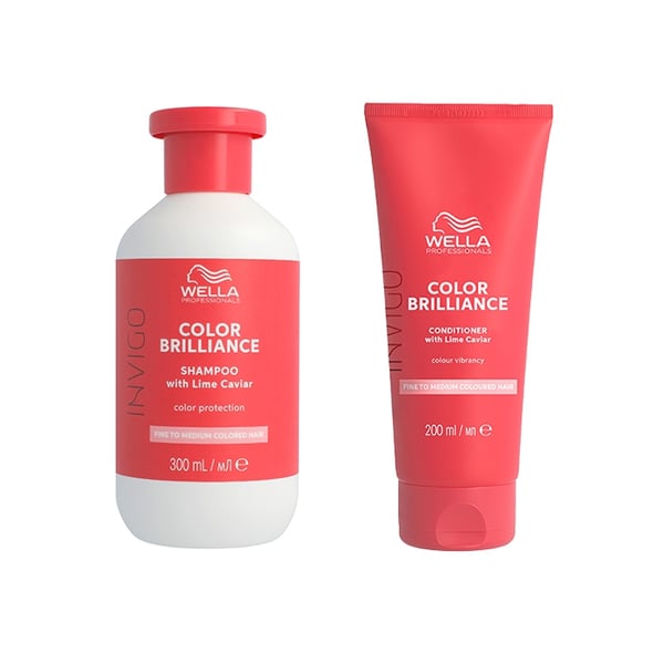 Wella Care INVIGO Color Brilliance Fine Shampo 300ml + Conditioner 200ml - Duo Wella Care INVIGO Color Brilliance Fine Shampo 300ml + Conditioner 200ml - Duo
