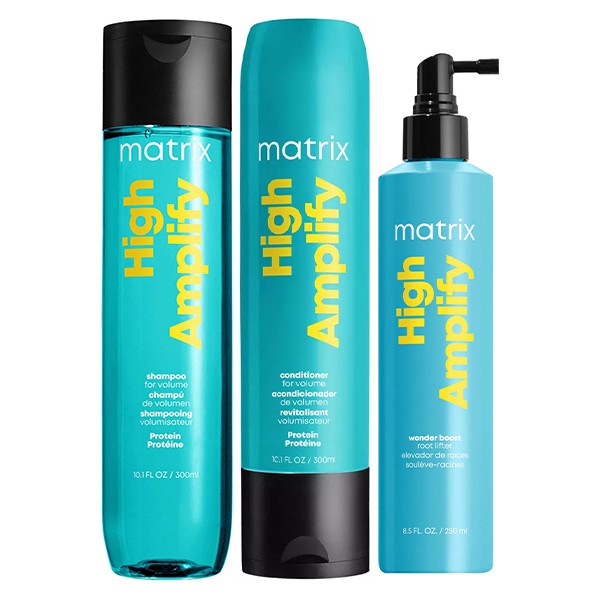 Matrix High Amplify Big Pack Shampoo, Balsam + Wonder Boost
