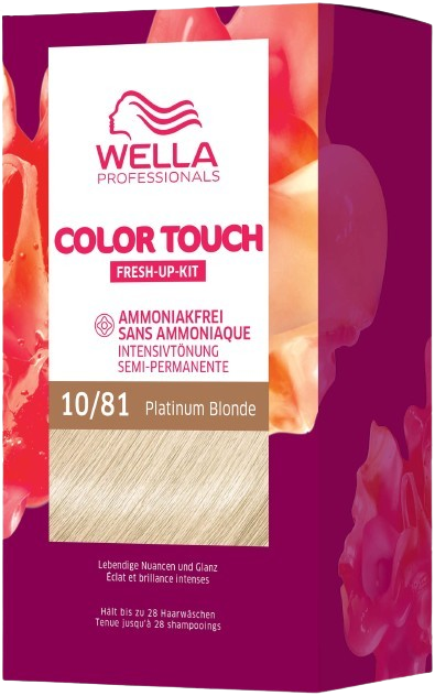 Wella Professionals Color Touch OTC Platinum Blonde 10/81 - Toning Wella Professionals Color Touch OTC Platinum Blonde 10/81 - Toning