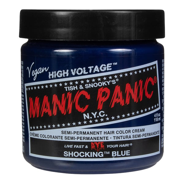 Manic Panic Shocking Blue Classic Cream 118 ml - Toning Manic Panic Shocking Blue Classic Cream 118 ml - Toning