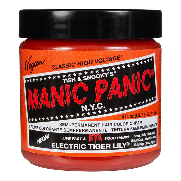 Manic Panic Electric Tiger Lily Classic Cream 118 ml - Toning Manic Panic Electric Tiger Lily Classic Cream 118 ml - Toning