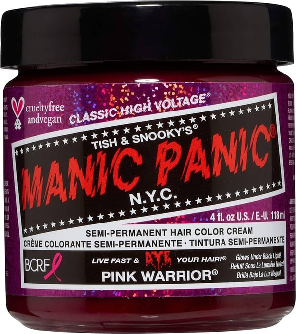 Manic Panic Pink Warrior Classic Creme 118ml - Toning Manic Panic Pink Warrior Classic Creme 118ml - Toning