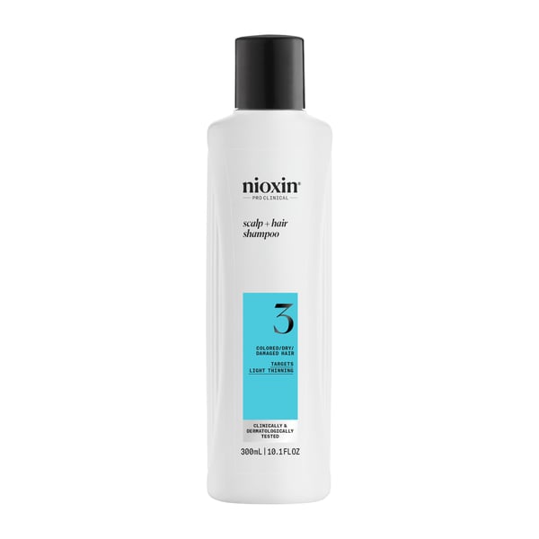 Nioxin System 3 Shampoo for Colored Thinning Hair 300 ml - Schampo