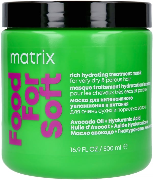 Matrix Food For Soft Rich Hydrating Treatment Mask 500ml - Hårinpackning