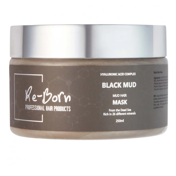 Reborn Black Mud Hair Mask 250ml - Hårinpackning Reborn Black Mud Hair Mask 250ml - Hårinpackning