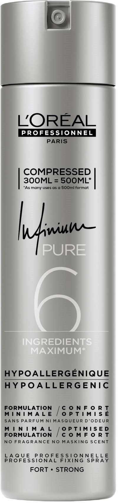 L'Oréal Professionnel Infinium Strong Pure 300ml - Hårspray