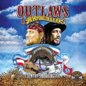 Blandade Artister - Outlaws & Armadillos: Country's Roaring  (LP)