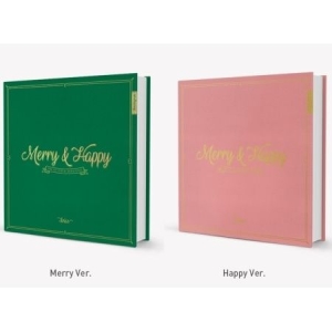Twice - Merry & Happy (1. albumi: Uudelleenjulkaisu) (CD)