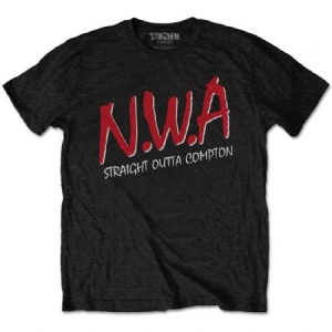 N.W.A - N.W.A UNISEX T-SKJORTE: STRAIGHT OUTTA COMPTON (L)