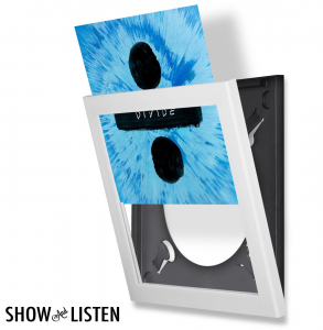 Show And Listen - Hvit LP Flip Ramme