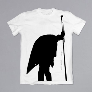 Thåström - T-shirt Silhuet Klokken 2 om natten, åbent vindue... (cover White) (XXL)