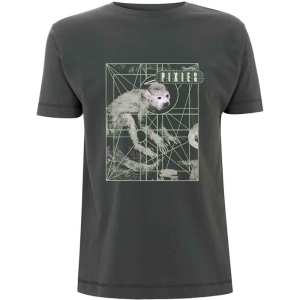 Pixies - Monkey Grid Uni Char T-skjorte