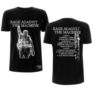 Rage Against The Machine - Bola Album Cover Uni Bl T-skjorte