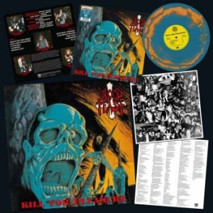 Blood Feast - Kill For Pleasure (Blå/Oransje Vinyl) (LP)