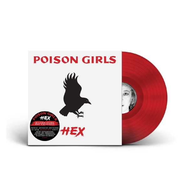 Poison Girls - Hex (Rsd 2023 Rød Vinyl) (Maxisingle)