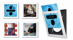 Show And Listen - Hvit LP Flip Ramme 4-Pakning