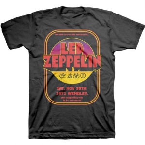 Led Zeppelin - Unisex T-paita: 1971 Wembley
