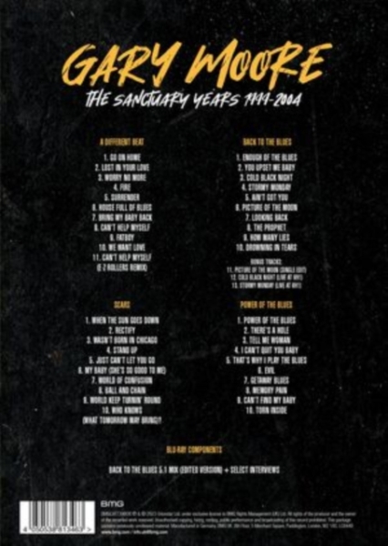 Gary Moore - The Sanctuary Years (CD)