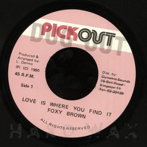 Foxy Brown - Love Is Where You Find It (Vinylsingle)